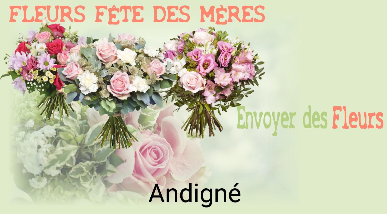 Bouquet de Fête des Mères livré à Andigné